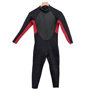 Realon Thermal Wetsuit Boys Red Black Grey Neoprene Diving Surfing Size XXXL